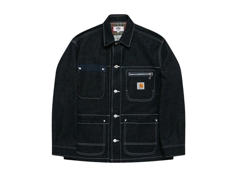 Junya Watanabe x Carhartt Chore Coat Indigo Men's - FW24 - US