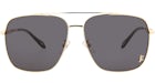 Just Cavalli Aviator-Frame Metal Sunglasses Gold Gold Smoke (SJC030K-61-0349)