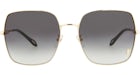 Just Cavalli Aviator-Frame Metal Sunglasses Gold Gold Smoke (SJC031K-60-0349)