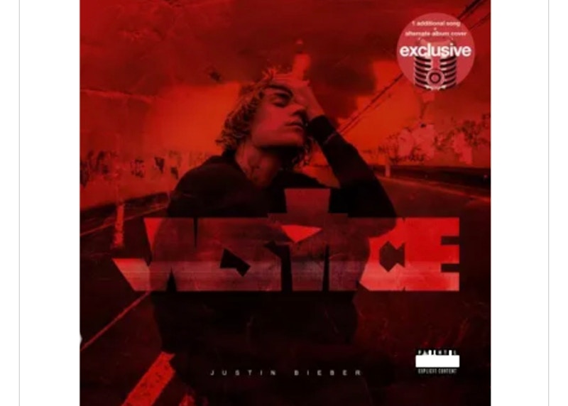 Justin Bieber Justice Target Exclusive CD