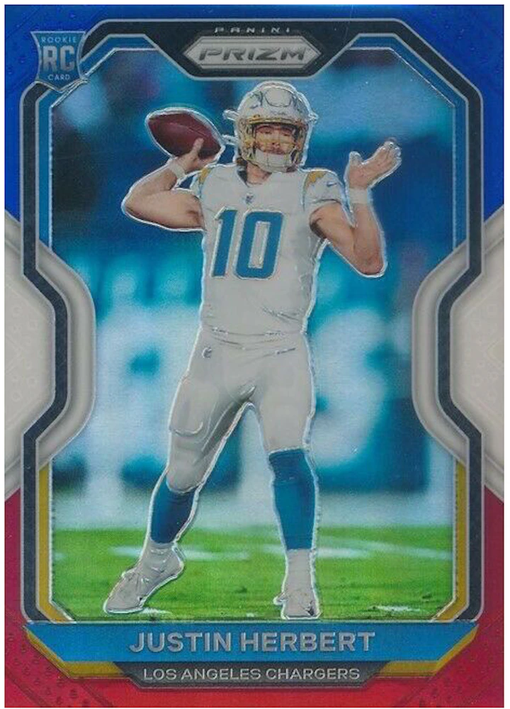 Anthony Edwards 2020 Panini Prizm Rookie Red/White/Blue #258