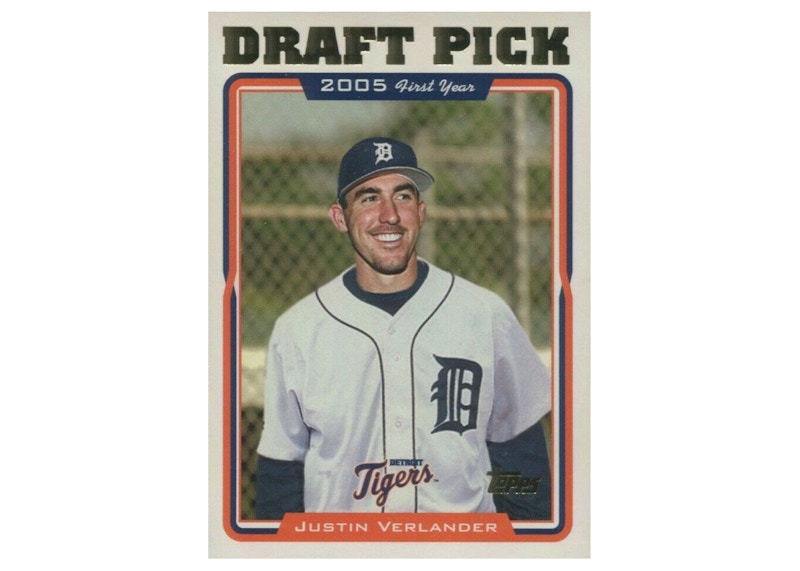 Justin Verlander 2005 Topps Rookie #677 (Ungraded)