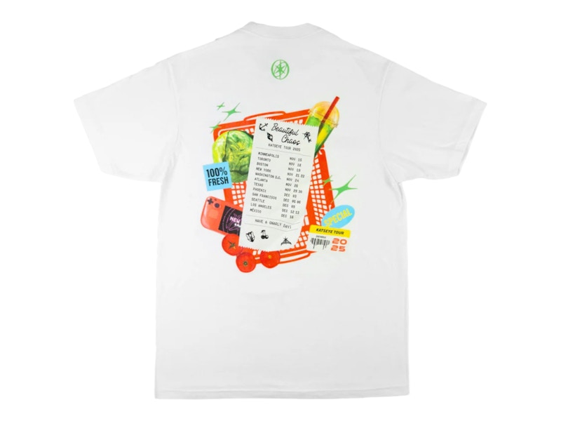 KATSEYE Beautiful Chaos Routing T-shirt White