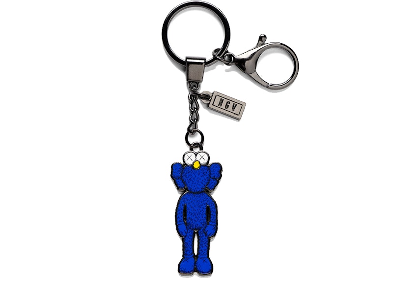 KAWS BFF Keychain Blue - US