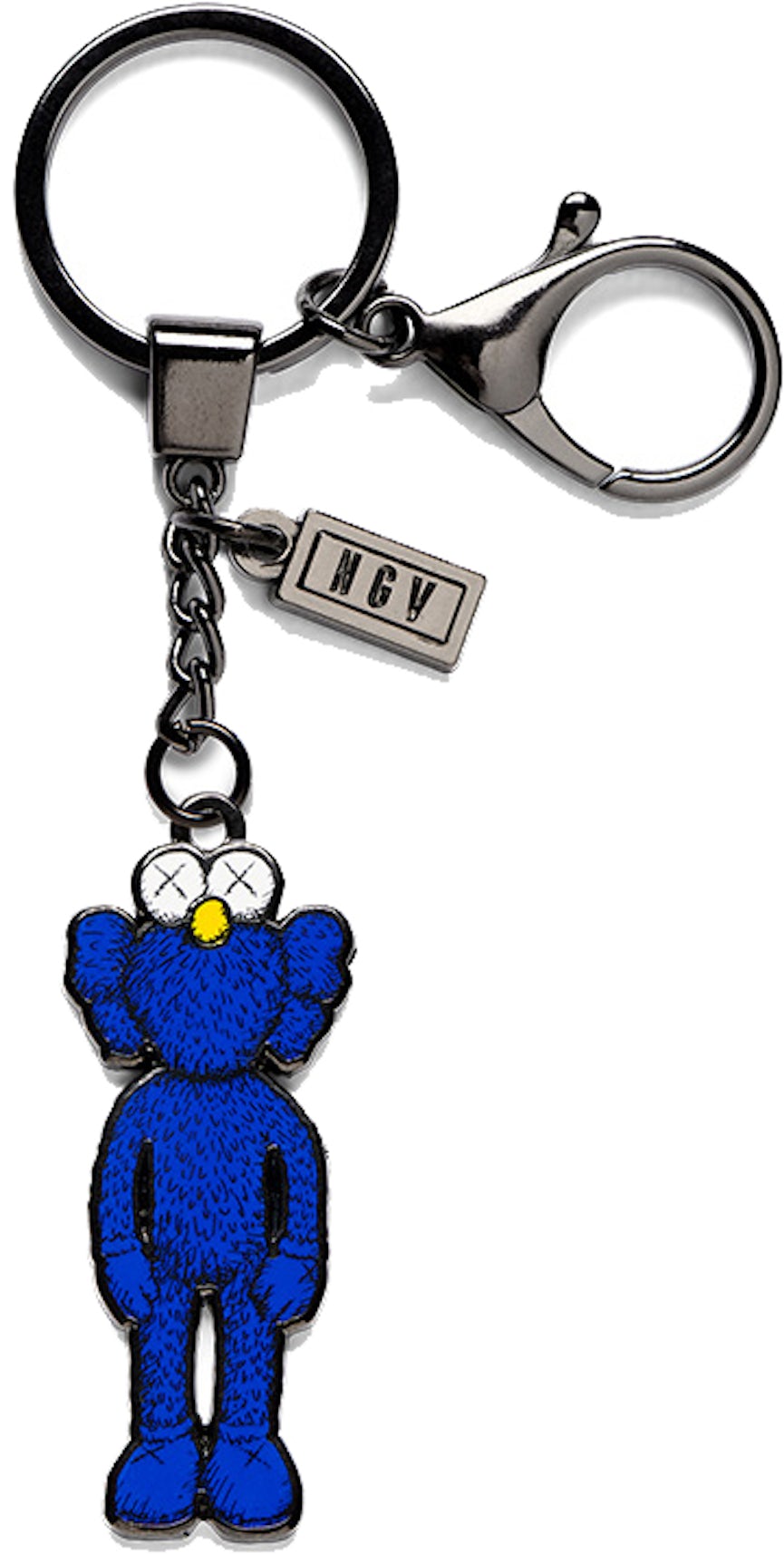 KAWS BFF Keychain Blue - US