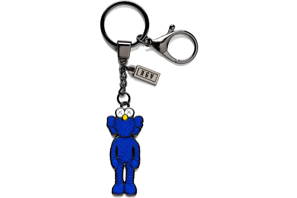KAWS BFF Keychain Blue