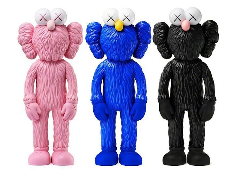 KAWS BFF Edition Vinyl Figure blue