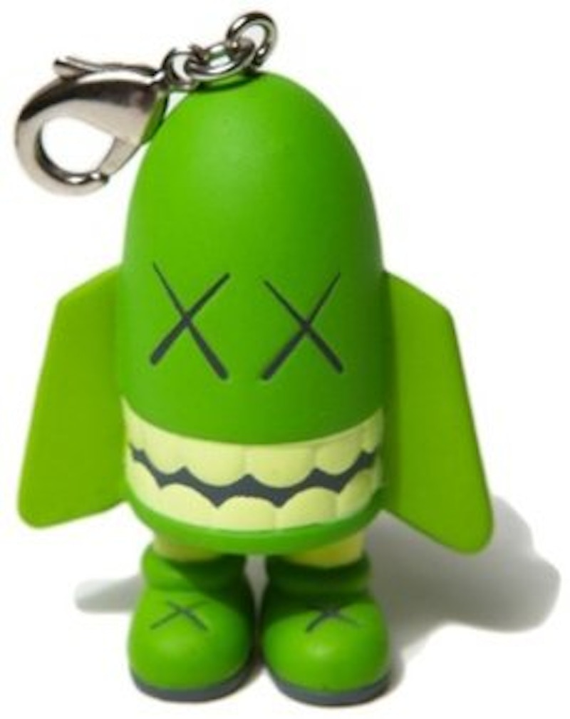 KAWS Blitz Keychain Green