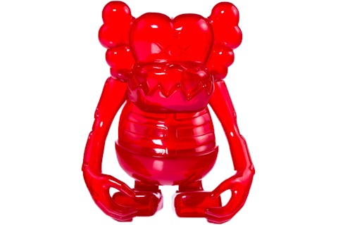 ・BOUNTY HUNTER SKULL-KUN KAWS Bounty Hunter Skull Kun Vinyl Figure Red - US