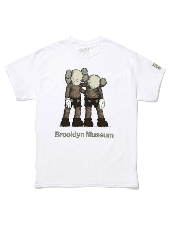 Pre-owned Kaws Brooklyn Museum Along The Way T-shirt White