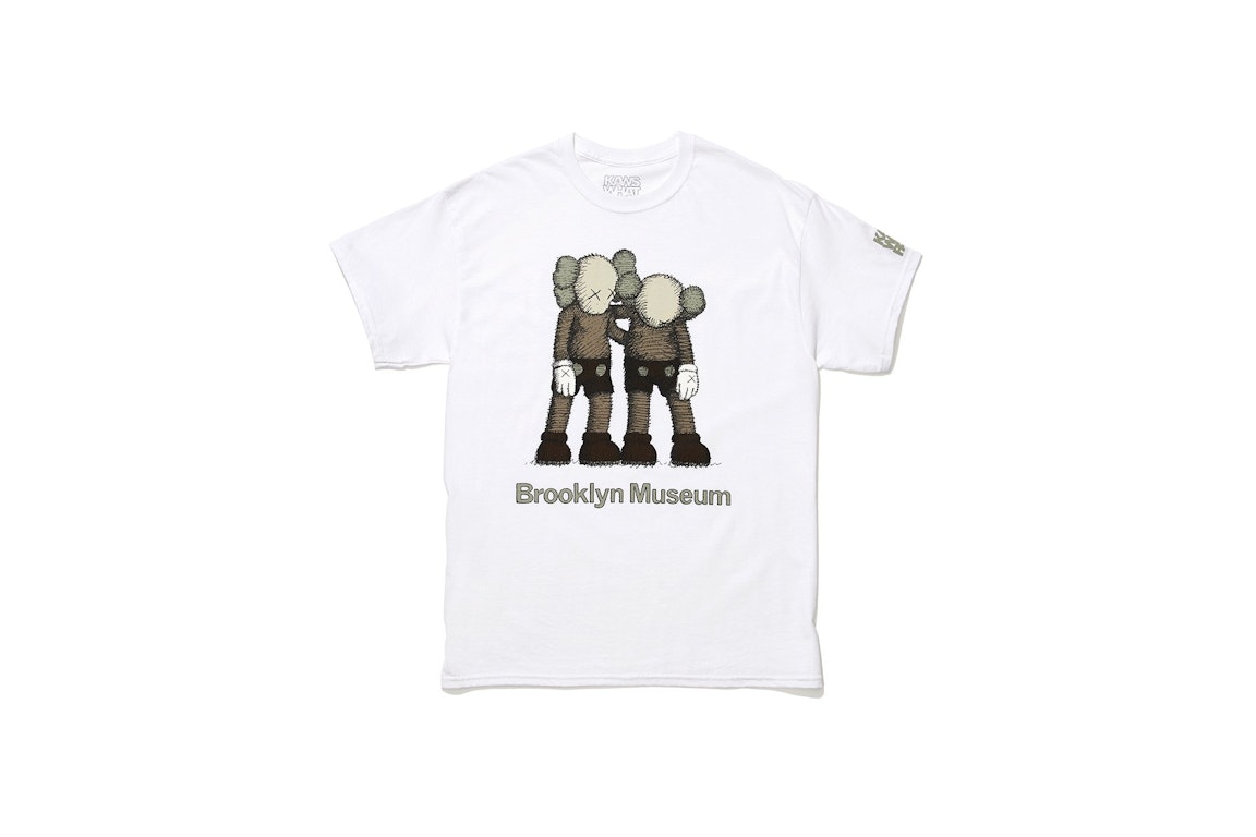 Pre-owned Kaws Brooklyn Museum Along The Way T-shirt White