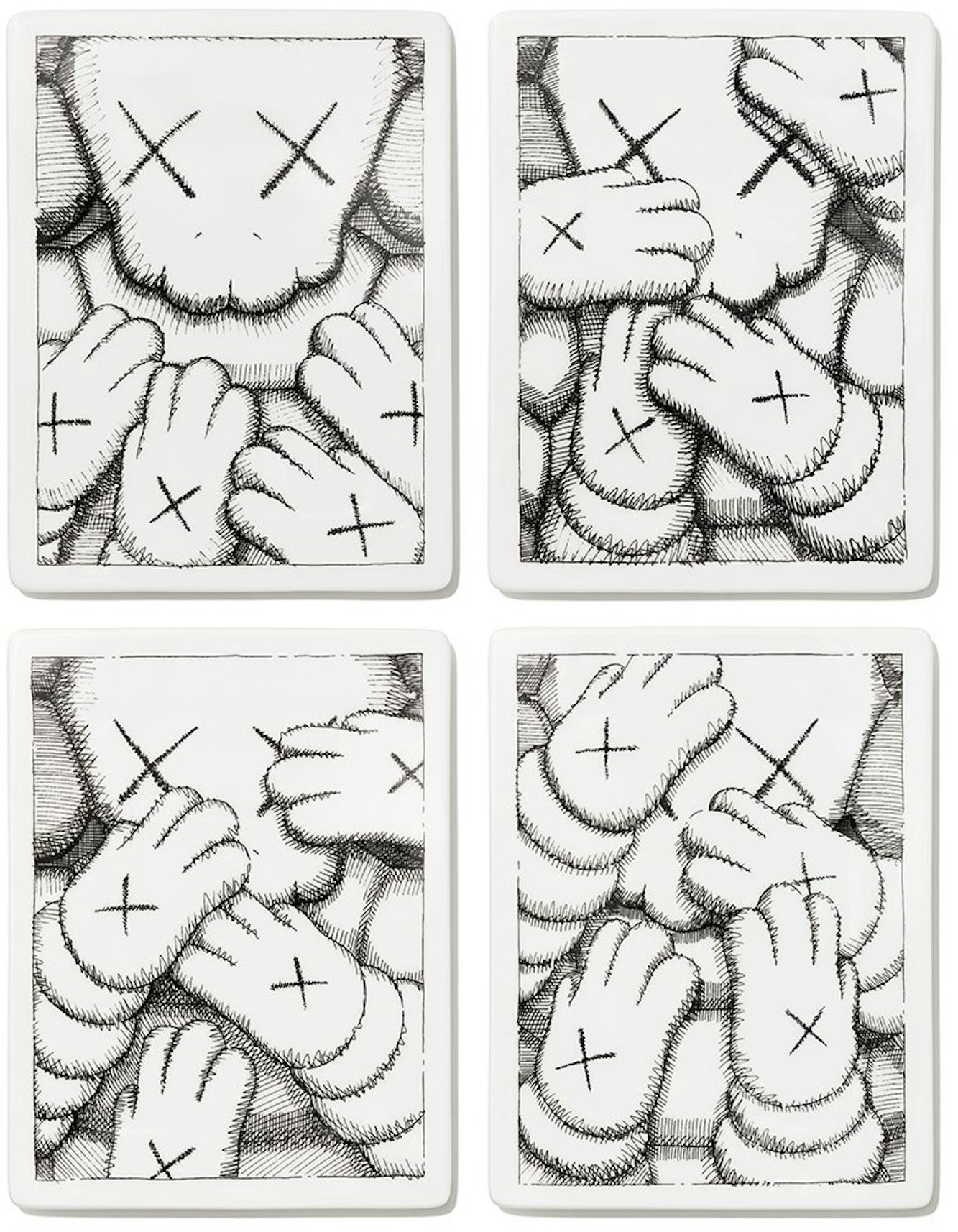 Poster: Virgil Abloh (One-Line | Line-Art | Abstraktes Portrait |  Kunst-Druck | Wand-Kunst)