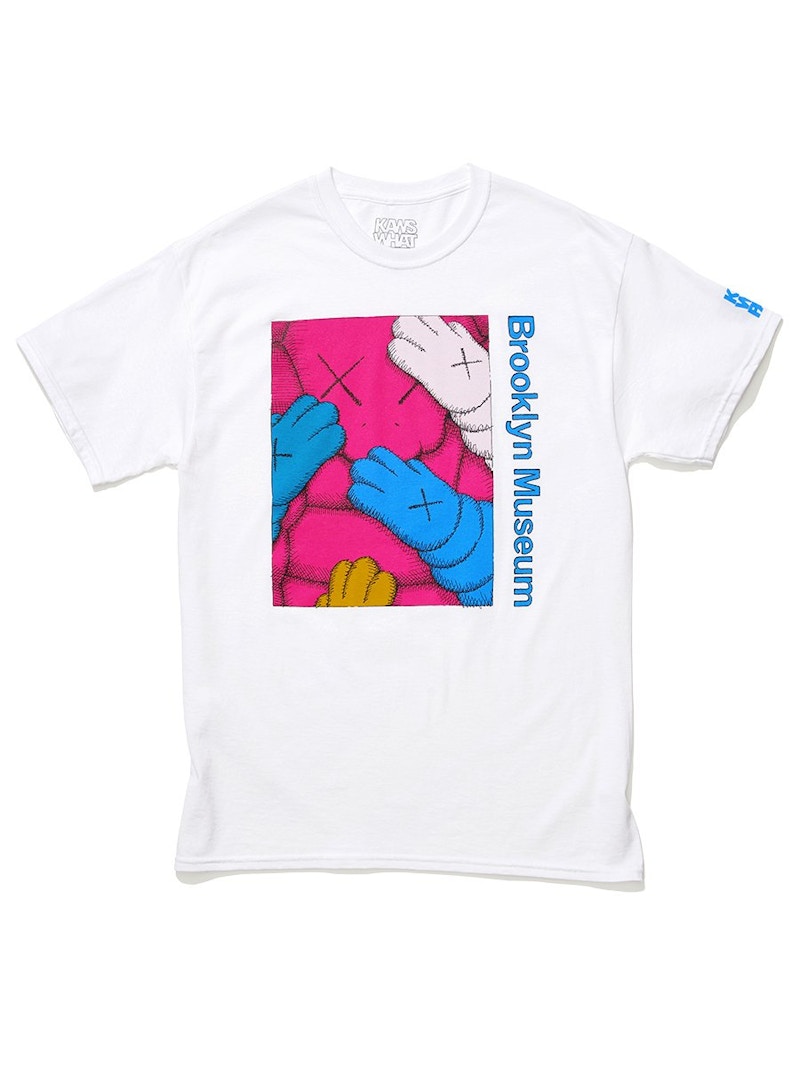 KAWS Brooklyn Museum URGE T-shirt White/Magenta メンズ - FW21 - JP