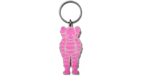 KAWS Brooklyn Museum WHAT PARTY Keychain Pink