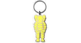 KAWS Brooklyn Museum WHAT PARTY Keychain Yellow