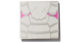 KAWS Brooklyn Museum WHAT PARTY Square Pin Grey