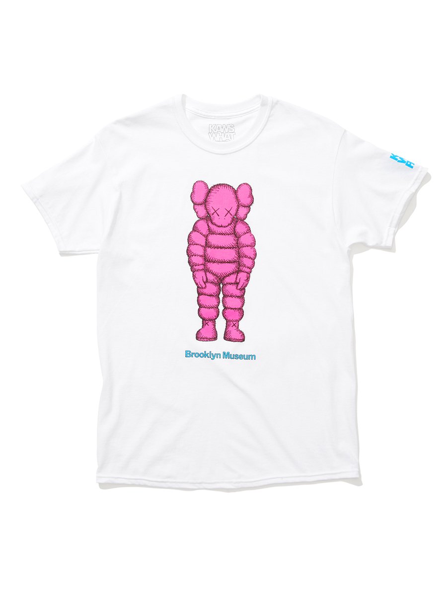 KAWS Brooklyn Museum WHAT PARTY T-shirt White Men's - SS21 - US