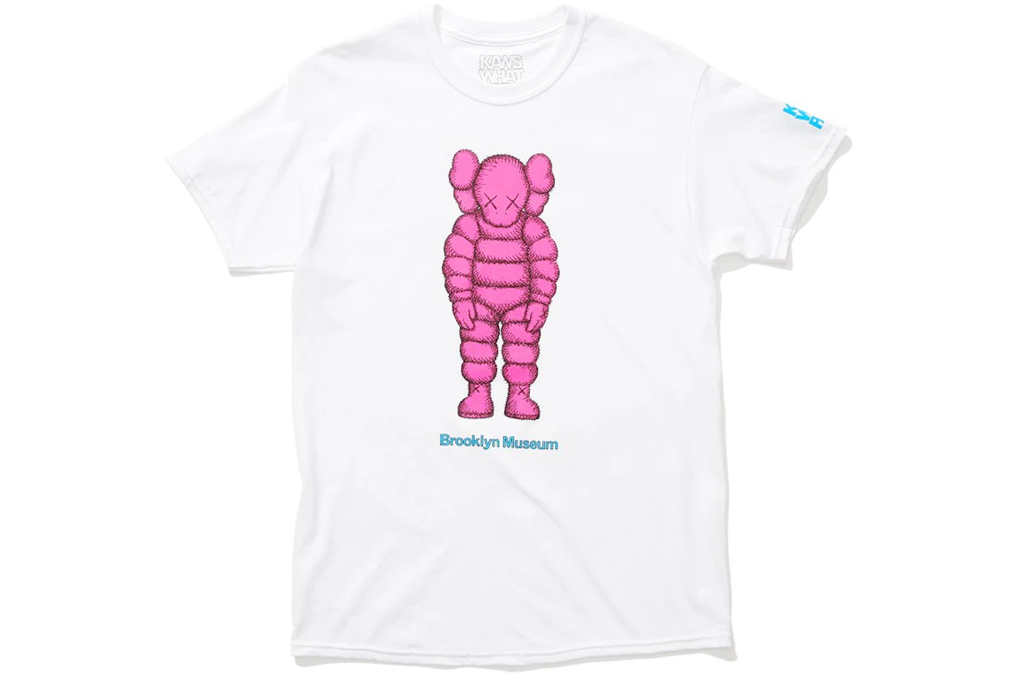 KAWS Brooklyn Museum WHAT PARTY T-shirt White