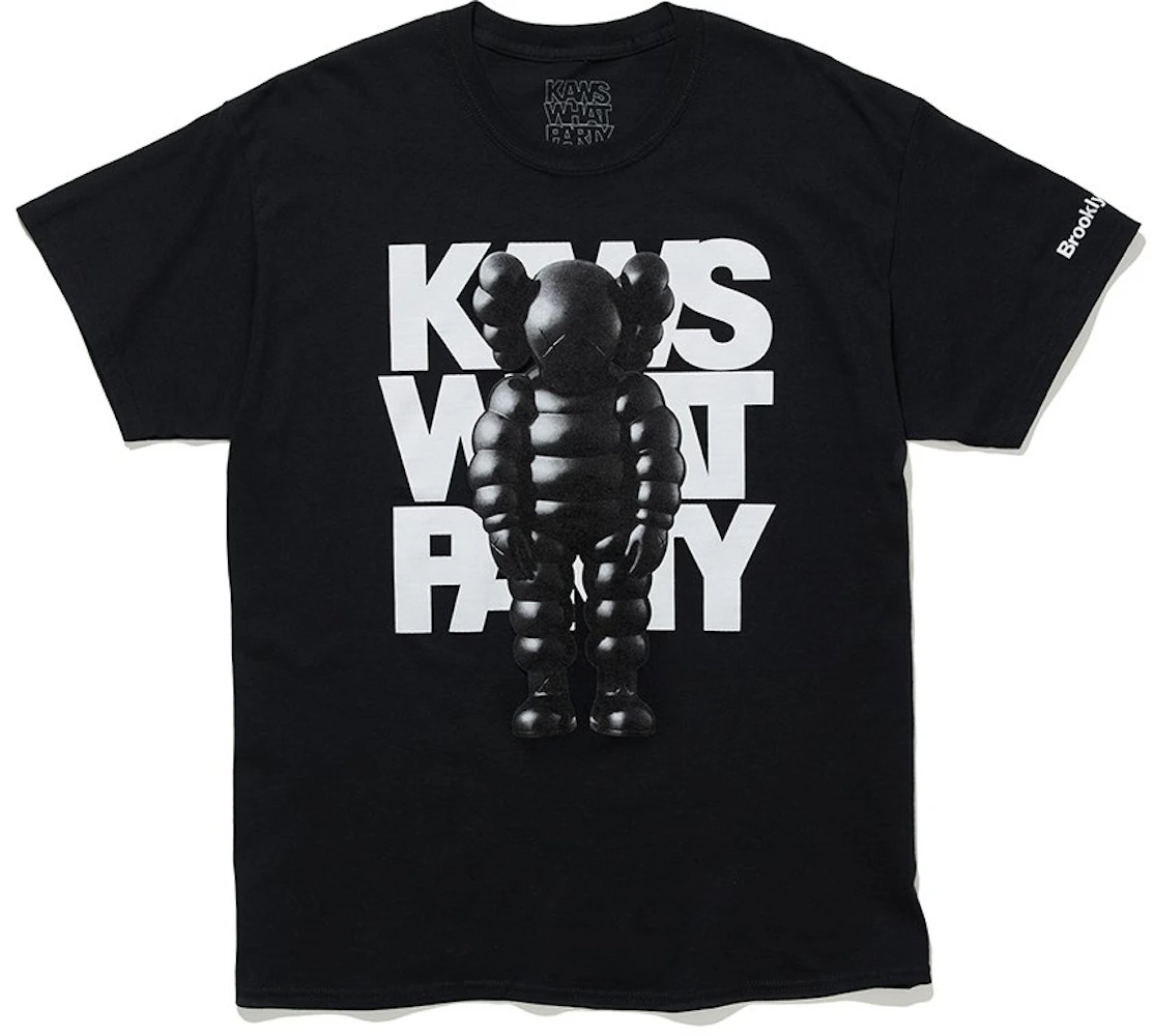 2023-24 Brooklyn Nets Custom City Edition KAWS T-Shirt Black