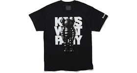 KAWS Brooklyn Museum WHAT PARTY T-shirt Black