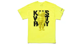 KAWS Brooklyn Museum WHAT PARTY T-shirt Yellow