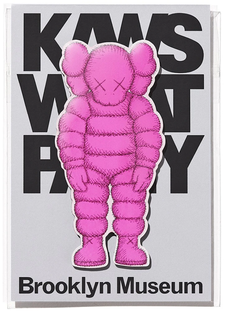 Sticker Museum — Kaws - Fluorescent Pink