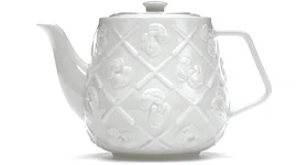 KAWS Ceramic Teapot White