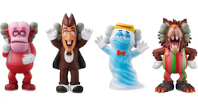 KAWS Cereal Monsters Franken Berry Count Chocula Boo Berry Frute Brute Figure Set