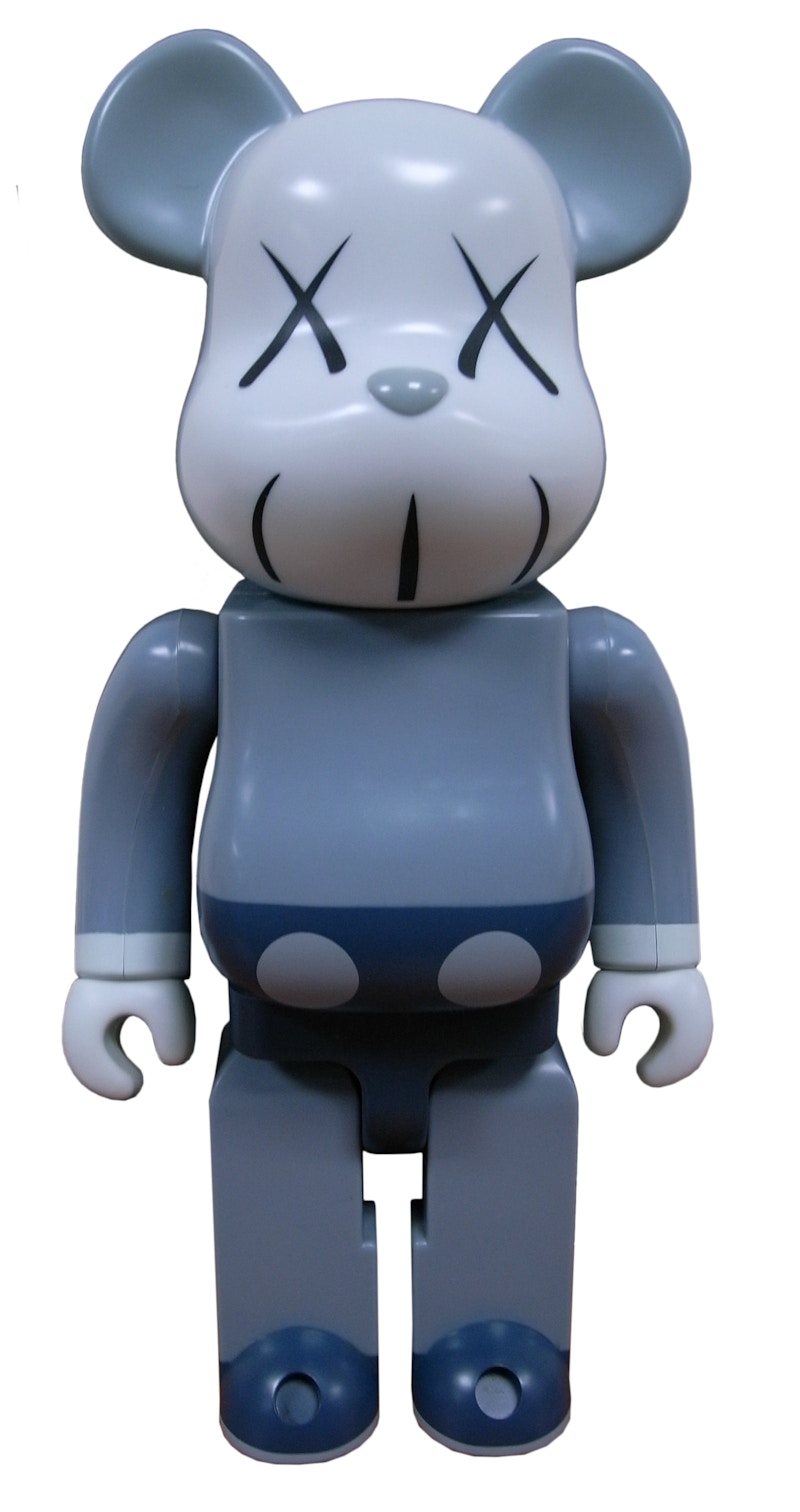 KAWS Companion Bearbrick 400% Grey/Blue - ES