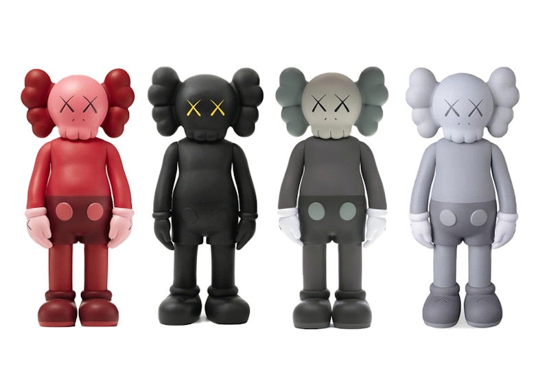 KAWS Companion Open Edition Vinyl Figure Black/Blush/Brown/Grey