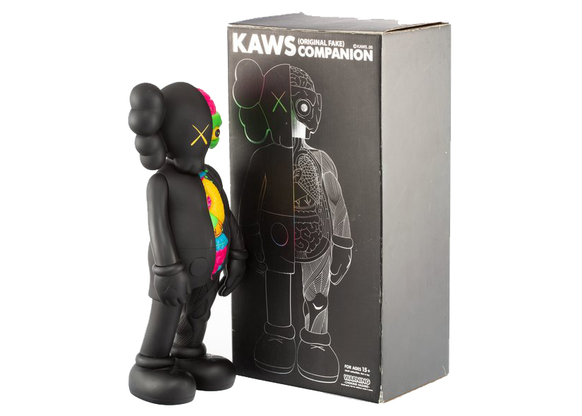 KAWS Dissected Companion (2006) Figure Black -