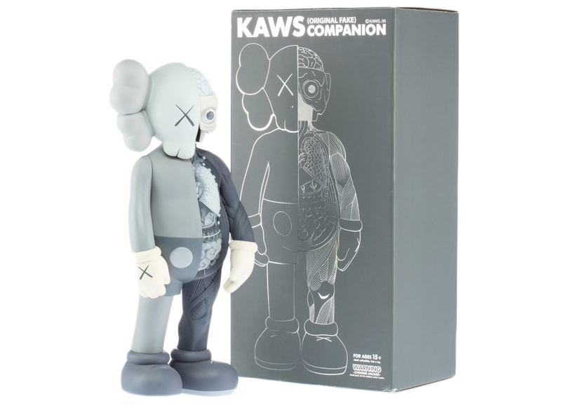 KAWS Dissected Companion (2006) Figure Grey - US