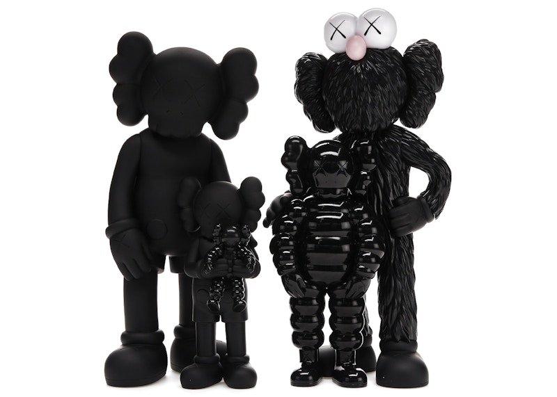 KAWS Family Vinyl Figures Black - US