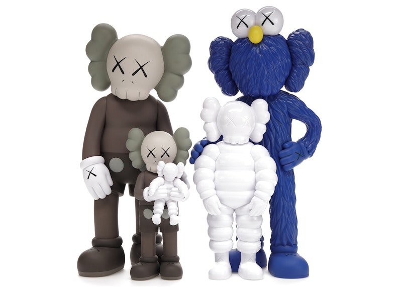 週末限定値下げ‼︎ KAWS FAMILY BROWN/BLUE/WHITE-