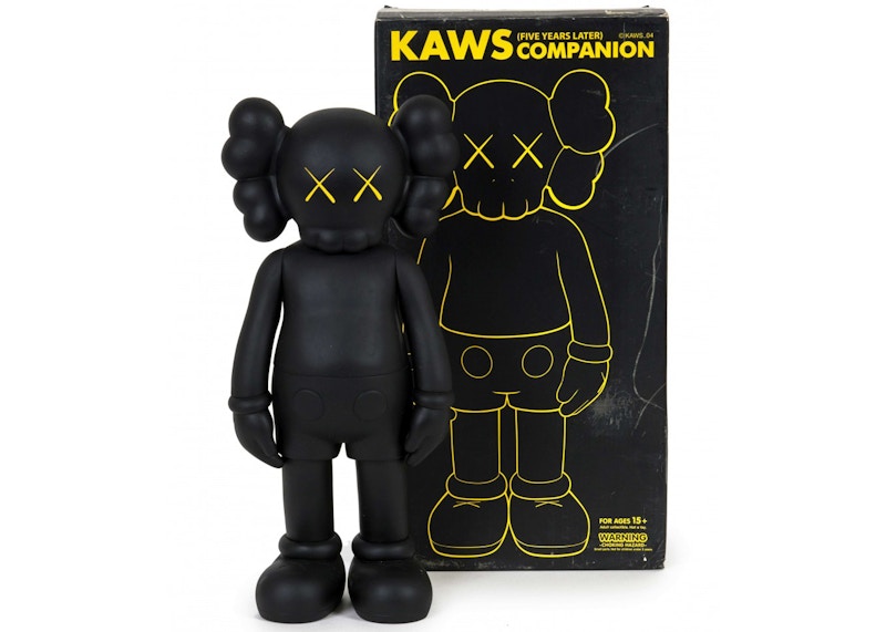 KAWS Five Years Later Companion Figure Black