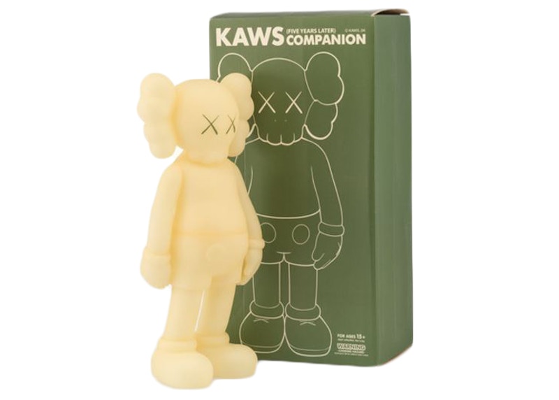 KAWS Five Years Later Companion Figure Glow In The Dark (Green 