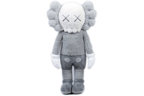 KAWS HOLIDAY Hong Kong Limited 20" Peluche Gris