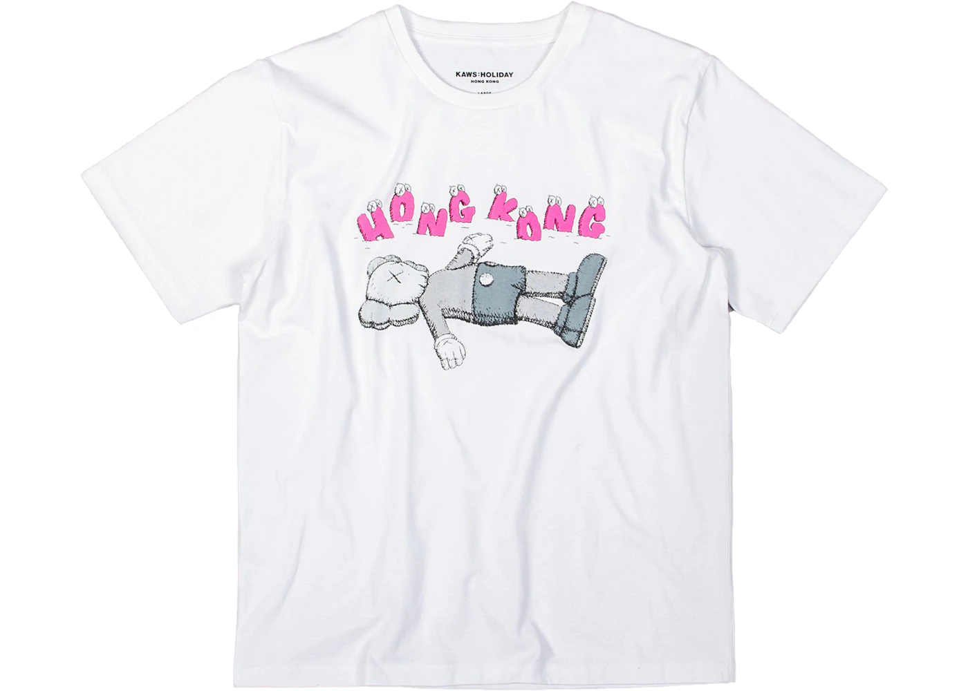 KAWS-HOLIDAY-Hong-Kong-Tee- KAWS-HOLIDAY-Hong-Kong-Tee-