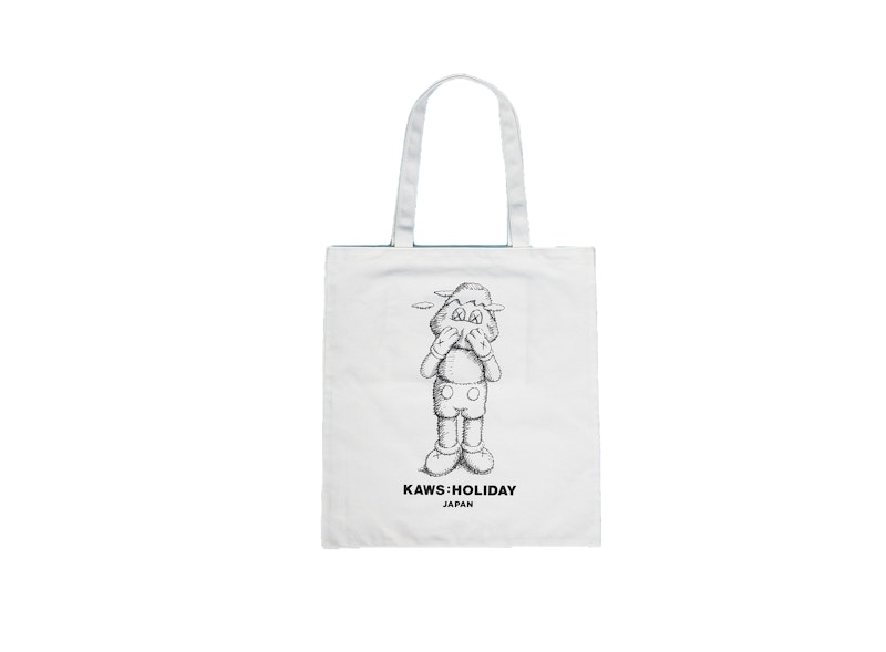 KAWS:HOLIDAY JAPAN Tote Bag - WHITE - トートバッグ