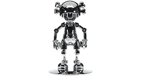 KAWS Hajime Sorayama No Future Companion Figure Silver Chrome