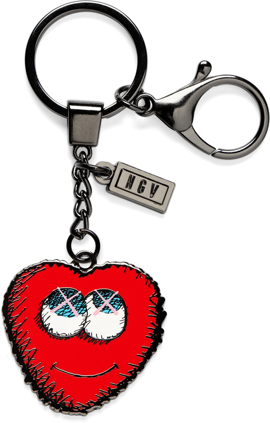 Wholesale Red Heart Keychain Clip