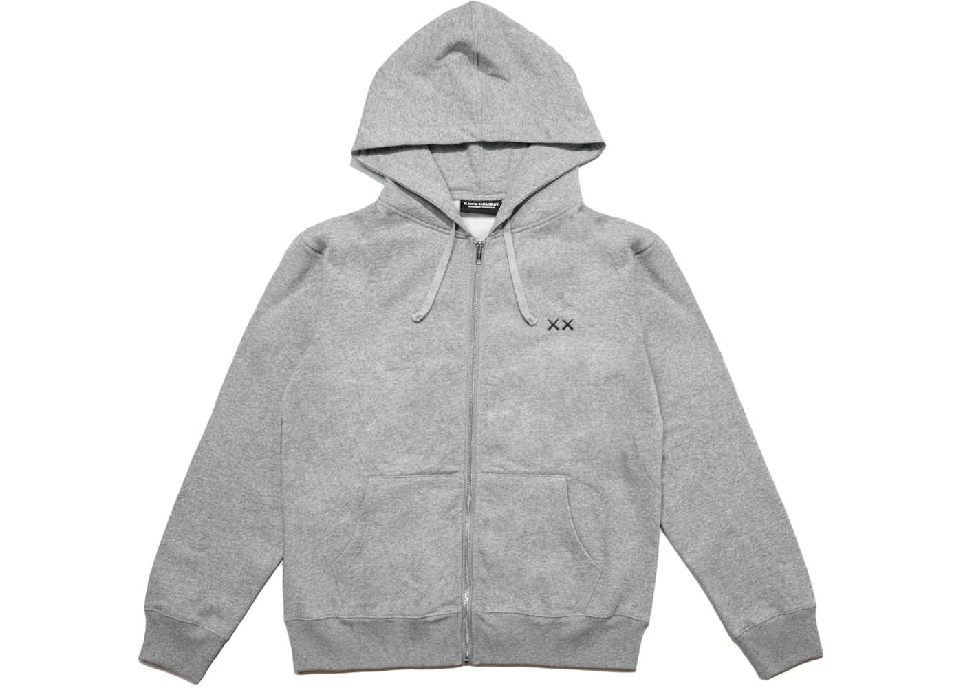 Grey kaws hoodie Clearance