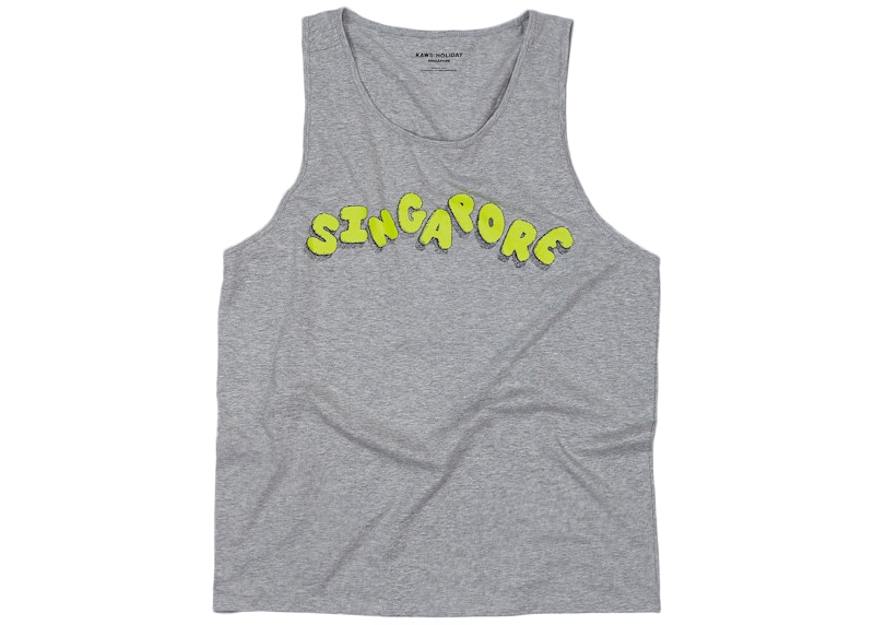 KAWS Holiday: Singapore Tank Top Grey