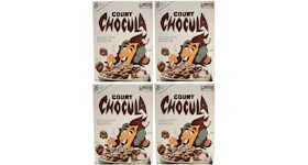 KAWS Monsters Count Chocula Cereal 4x Lot (Not Fit For Human Consumption)