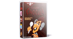 KAWS Monsters Count Chocula Cereal Limited Edition in Acrylic Case (Not Fit For Human Consumption)