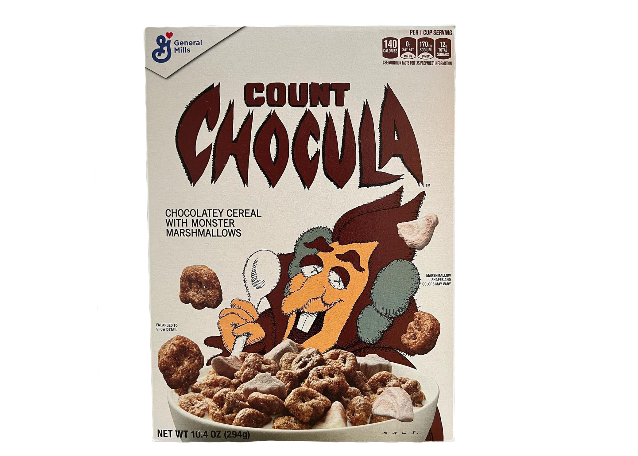 KAWS Monsters Count Chocula Cereal (Not Fit For Human Consumption)