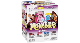 KAWS Monsters Franken Berry Count Chocula Boo Berry Frute Brute Cereal Variety Pack (Not Fit For Human Consumption)
