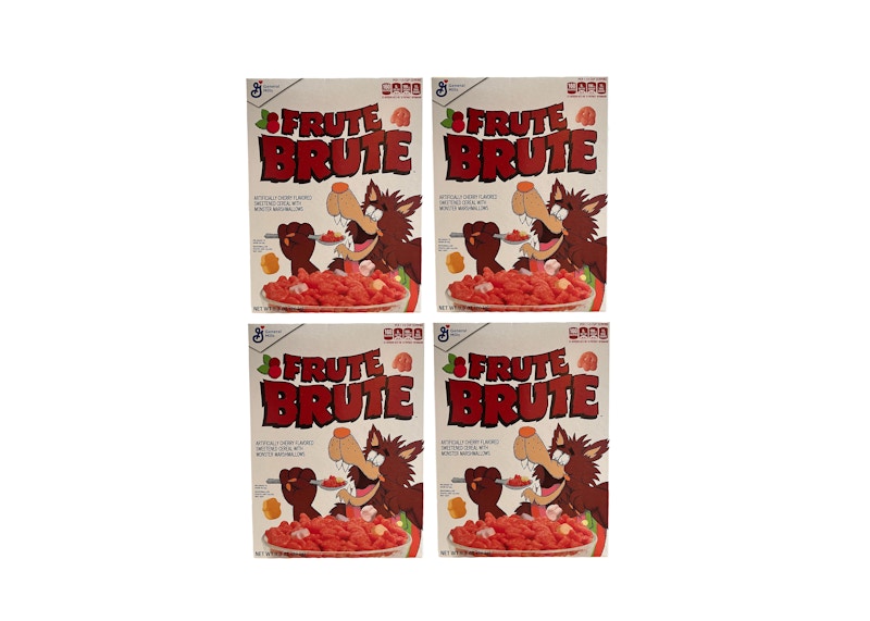 Supreme Wheaties Cereal Box Orange Camo 4x Lot (Not Fit For Human Consumption)