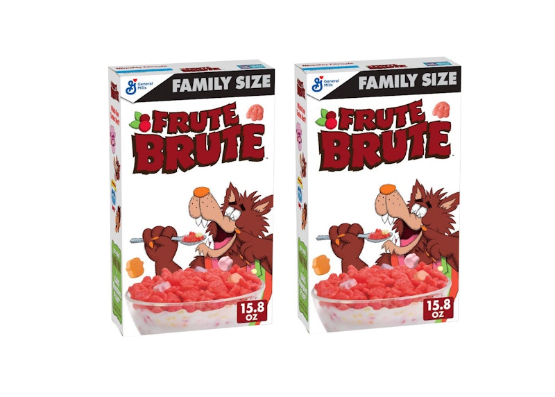 KAWS Monsters Frute Brute Cereal Family Size 2x Lot (Not Fit For Human