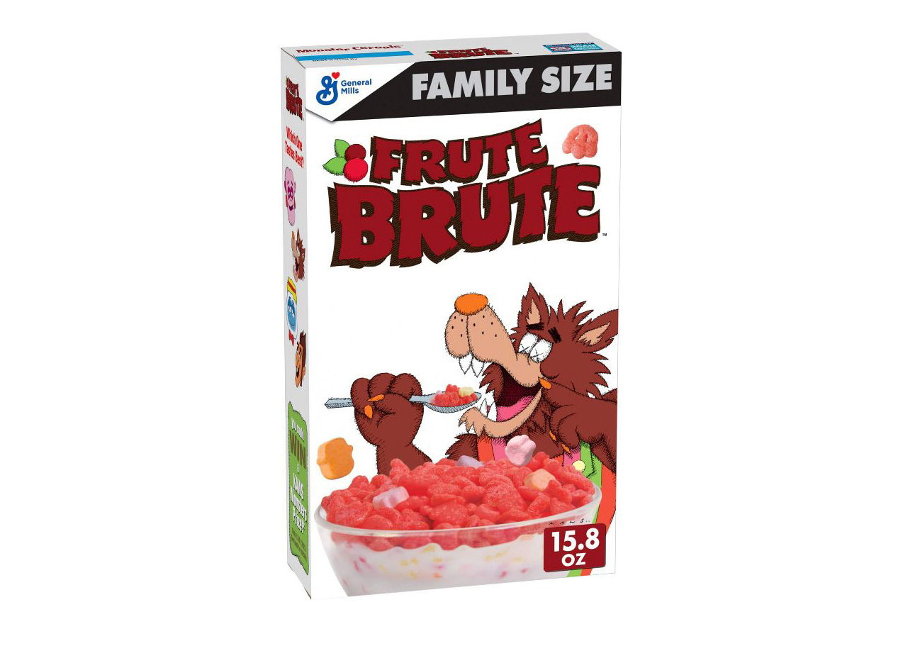 KAWS Monsters Frute Brute Cereal Family Size (Not Fit For Human Consumption)